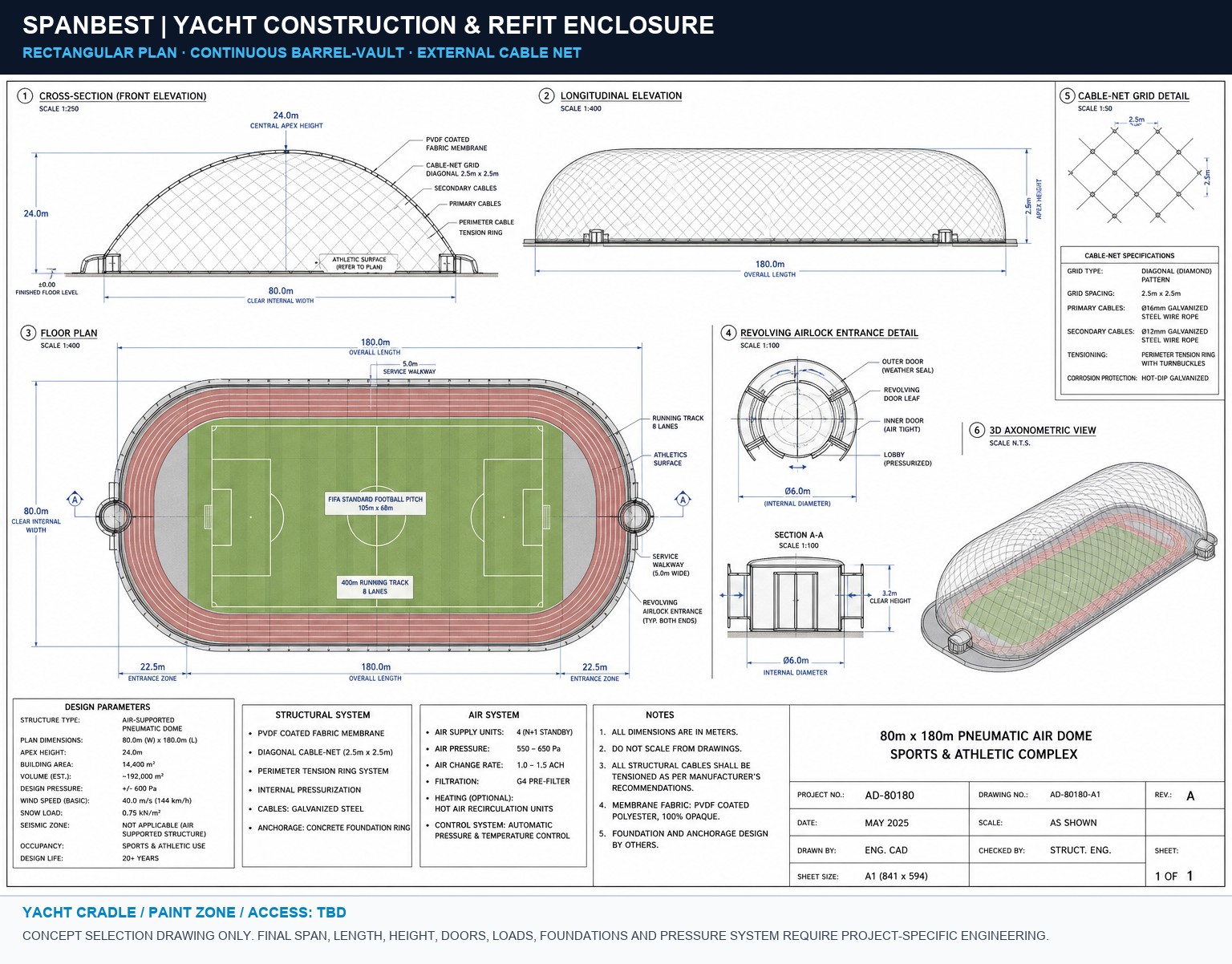 Yacht Build & Refit concept layout