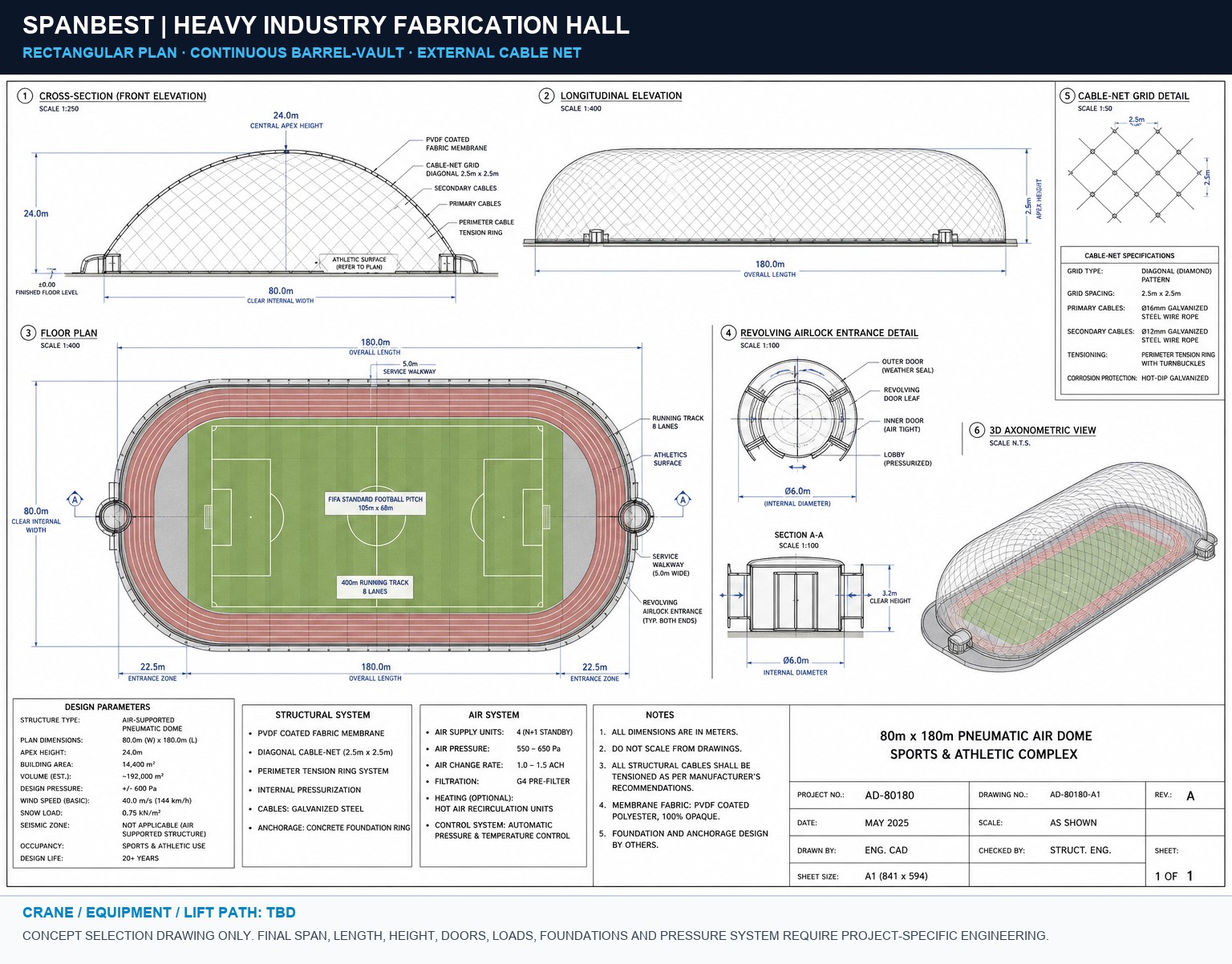 Heavy Industry Fabrication concept layout