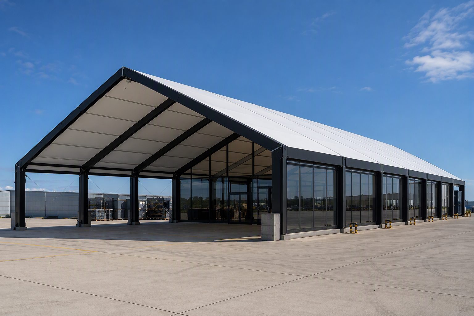 10m (33ft) Modular A-Frame Aluminum Marquee - 15m Length