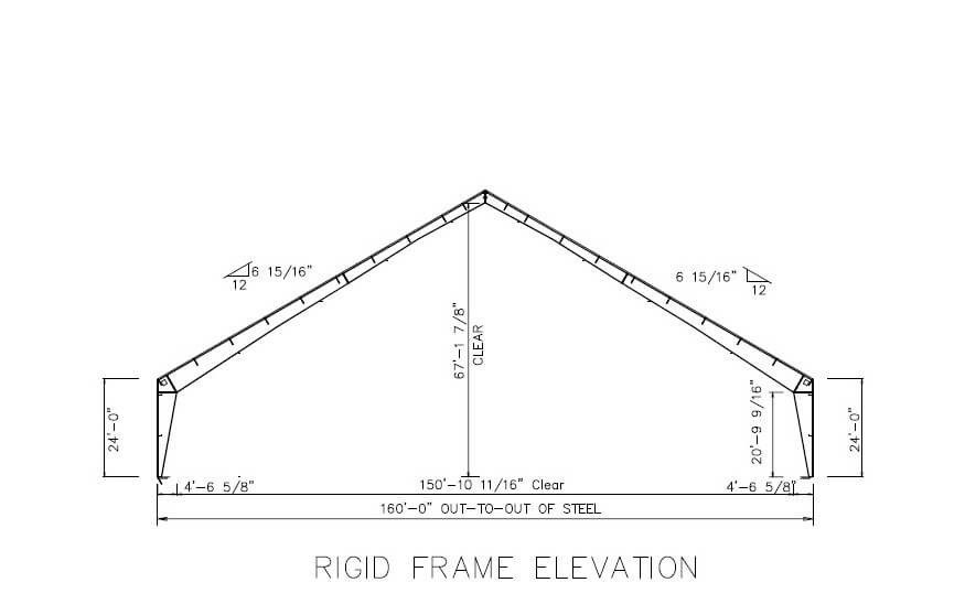 Rigid H-Beam PVDF Fabric Buildings — Distinct Field View 09