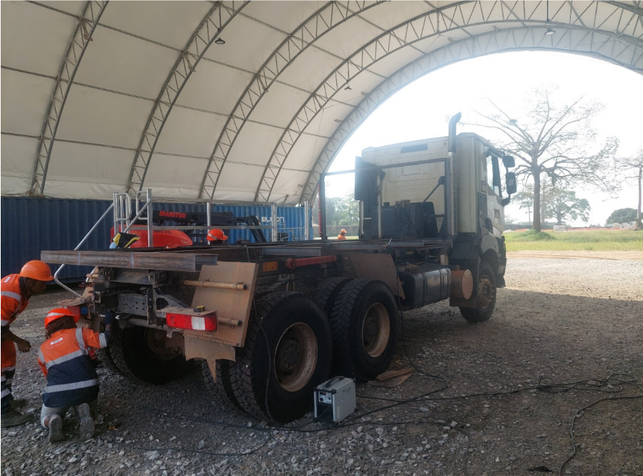 24m (80ft) x 40ft Heavy Double-Truss Container Shelter (CT80)
