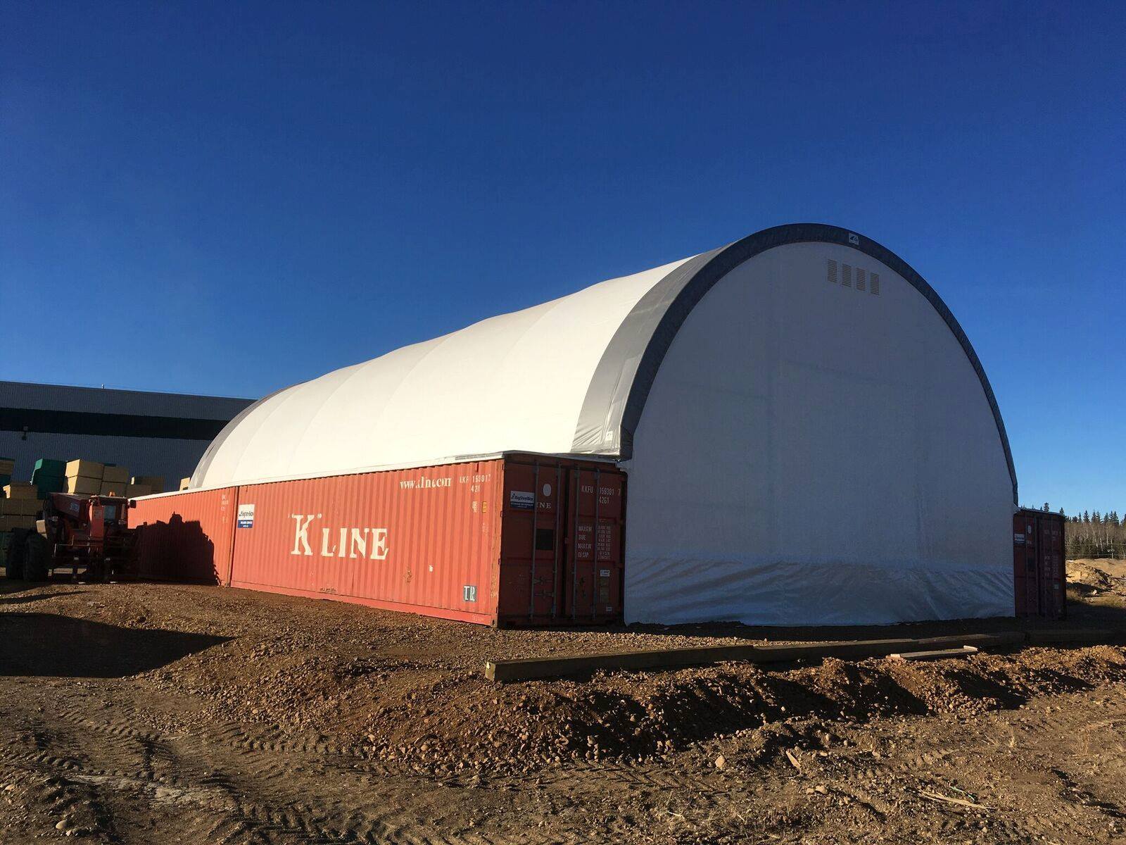 15m (50ft) x 50ft Heavy Double-Truss Container Shelter (CT50)