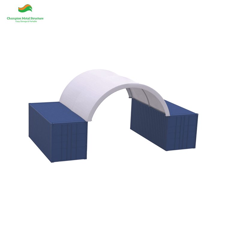 25m (82ft) x 50ft Heavy Double-Truss Container Shelter (CT82)