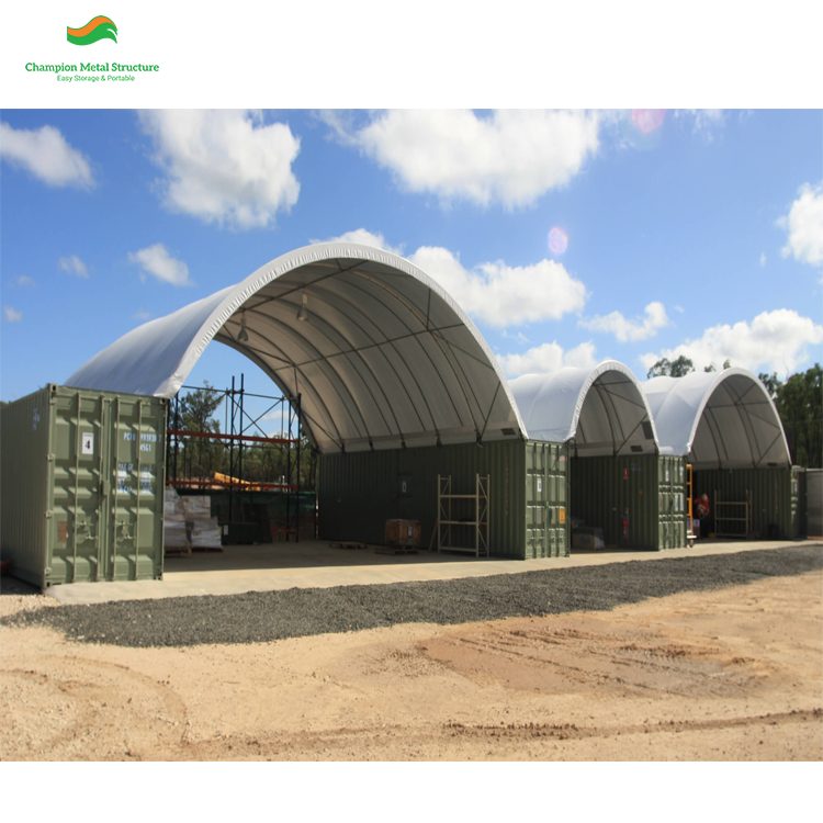 25m (82ft) x 70ft Heavy Double-Truss Container Shelter (CT82)