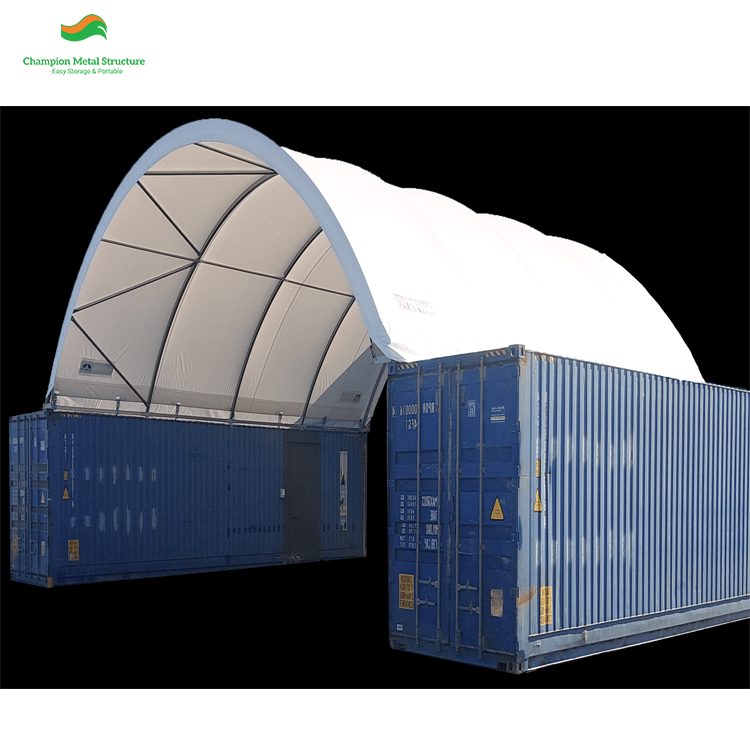 15m (50ft) x 200ft Heavy Double-Truss Container Shelter (CT50)