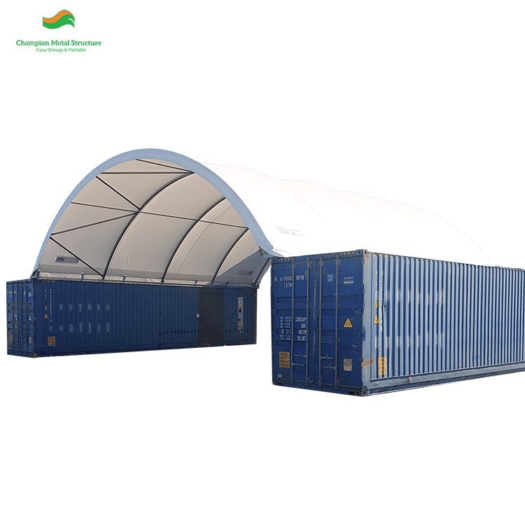 15m (50ft) x 240ft Heavy Double-Truss Container Shelter (CT50)