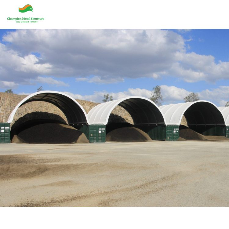 25m (82ft) x 160ft Heavy Double-Truss Container Shelter (CT82)