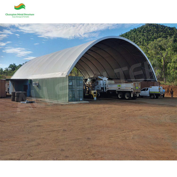 26m (85ft) x 70ft Heavy Double-Truss Container Shelter (CT85)