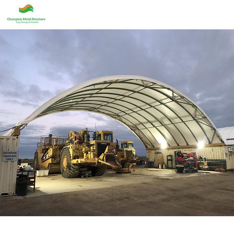 16m (53ft) x 220ft Heavy Double-Truss Container Shelter (CT53)