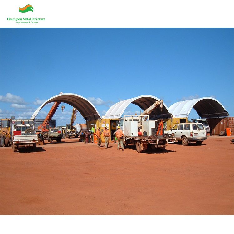 16m (53ft) x 240ft Heavy Double-Truss Container Shelter (CT53)