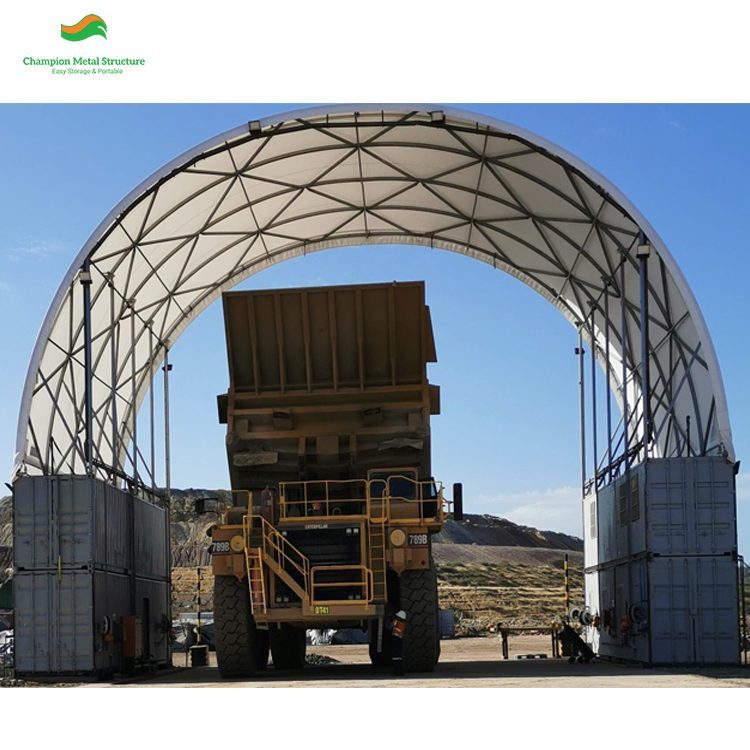 16m (53ft) x 262ft Heavy Double-Truss Container Shelter (CT53)