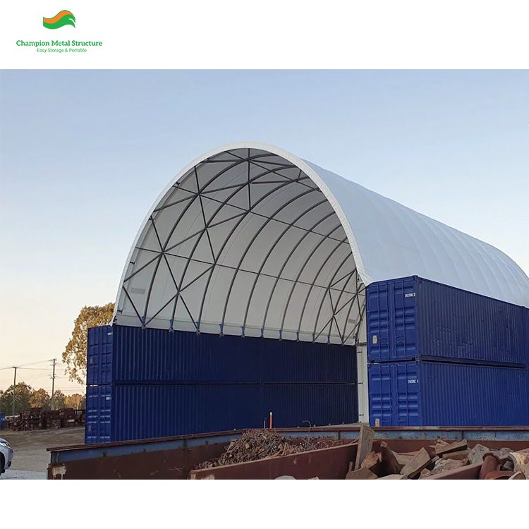 18m (60ft) x 60ft Heavy Double-Truss Container Shelter (CT60)
