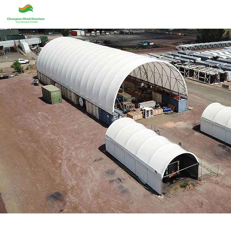 18m (60ft) x 70ft Heavy Double-Truss Container Shelter (CT60)