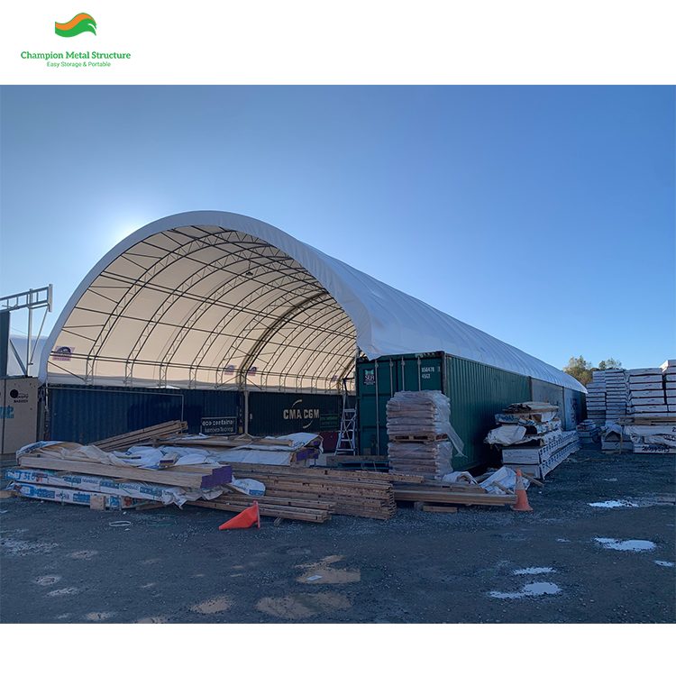 20m (66ft) x 40ft Heavy Double-Truss Container Shelter (CT66)