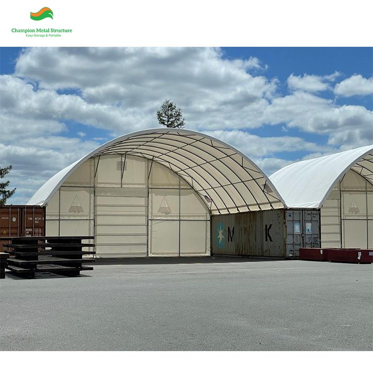 20m (66ft) x 50ft Heavy Double-Truss Container Shelter (CT66)