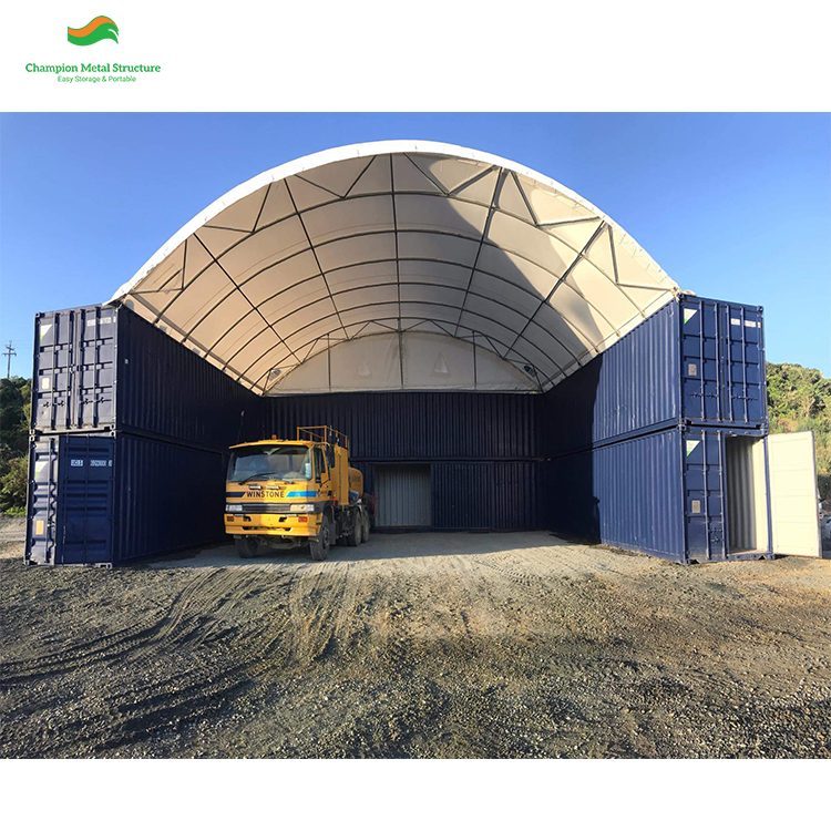 20m (66ft) x 60ft Heavy Double-Truss Container Shelter (CT66)