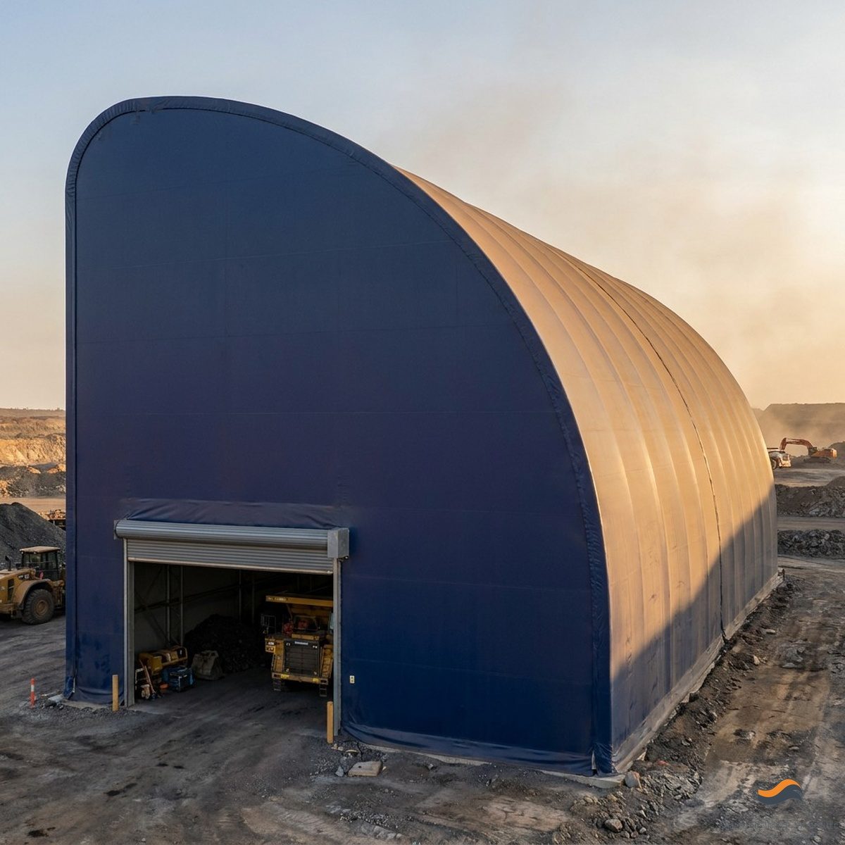 40m (131ft) x 55m Heavy Clear-Span Industrial Fabric Building (FB40)
