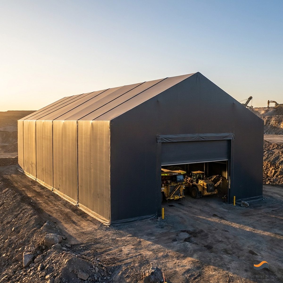 42m (140ft) x 225m Heavy Clear-Span Industrial Fabric Building (FB42)