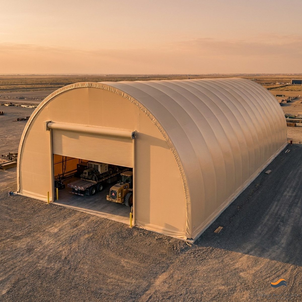 15m (50ft) x 250m Heavy Clear-Span Industrial Fabric Building (FB15)