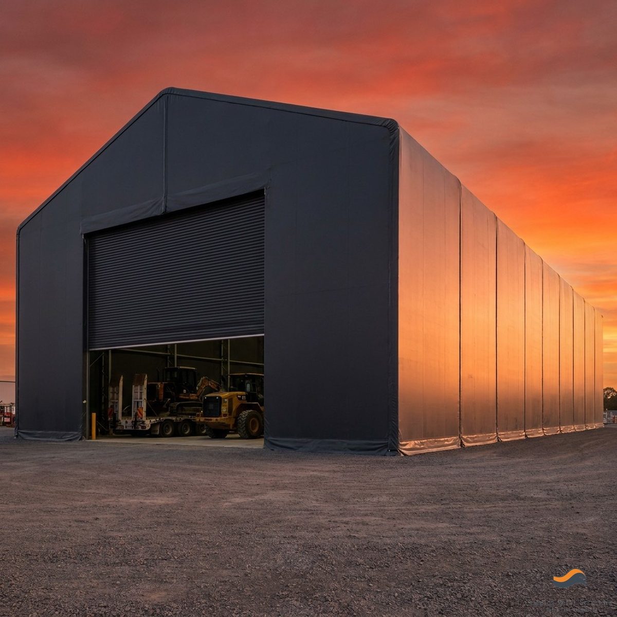 20m (66ft) x 70m Heavy Clear-Span Industrial Fabric Building (FB20)
