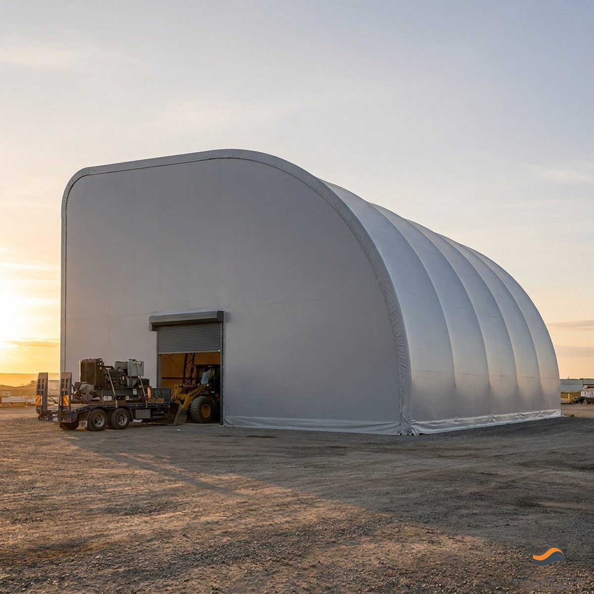 20m (66ft) x 175m Heavy Clear-Span Industrial Fabric Building (FB20)