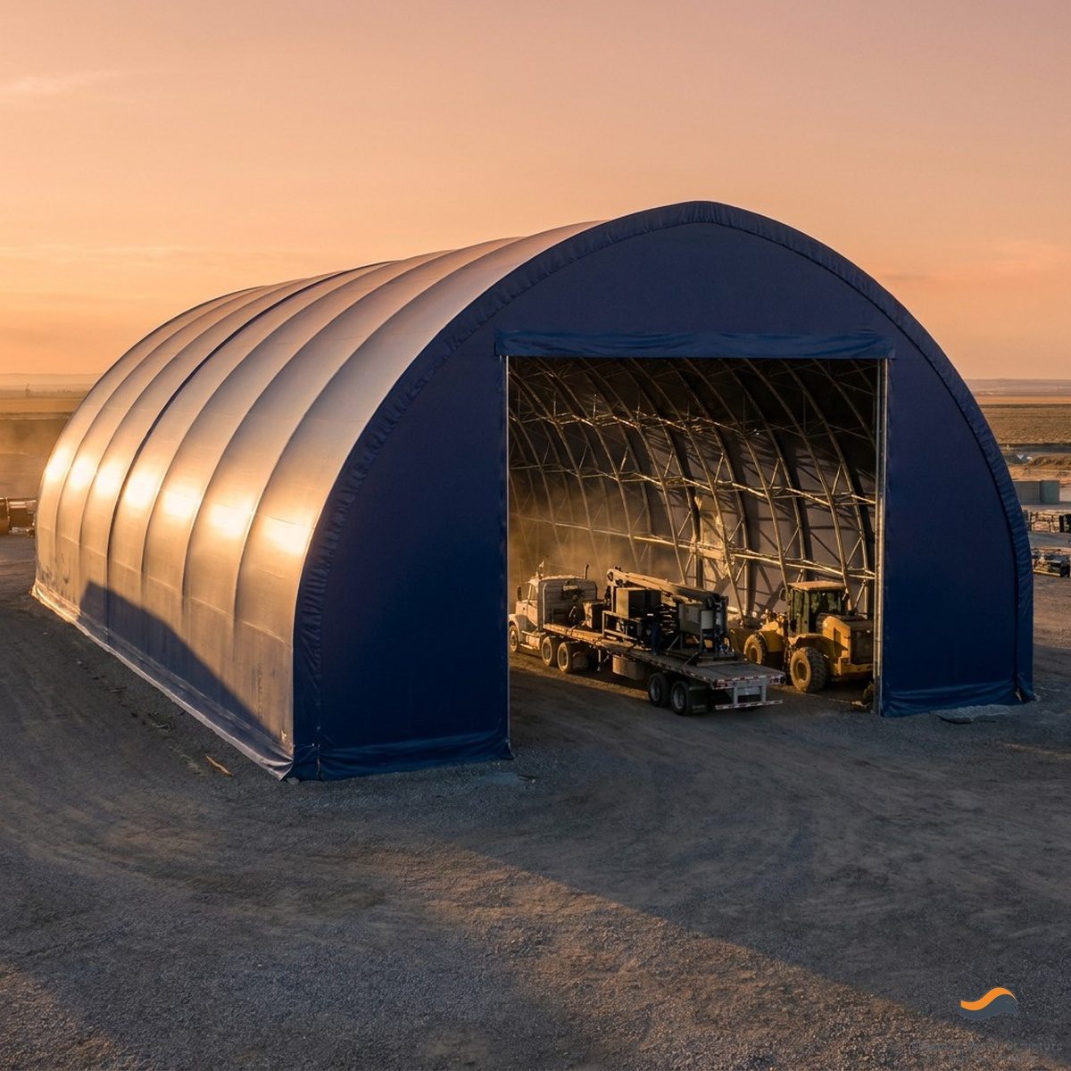 25m (82ft) x 85m Heavy Clear-Span Industrial Fabric Building (FB25)
