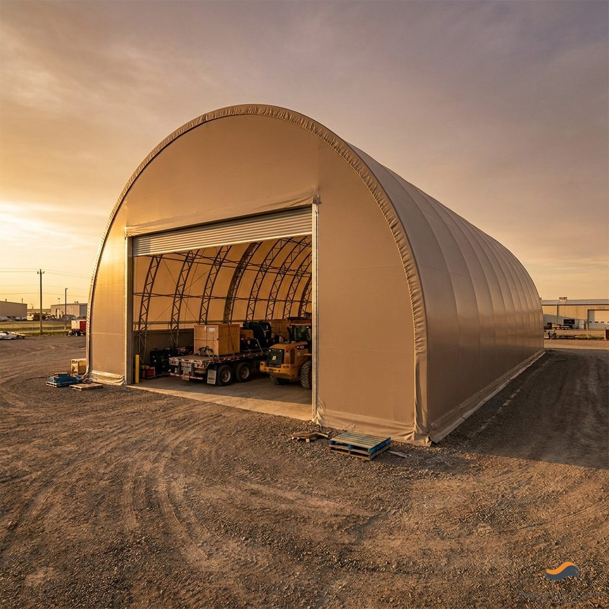 28m (92ft) x 70m Heavy Clear-Span Industrial Fabric Building (FB28)
