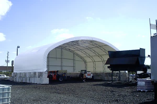 45m (148ft) x 250m Heavy Clear-Span Industrial Fabric Building (FB45)