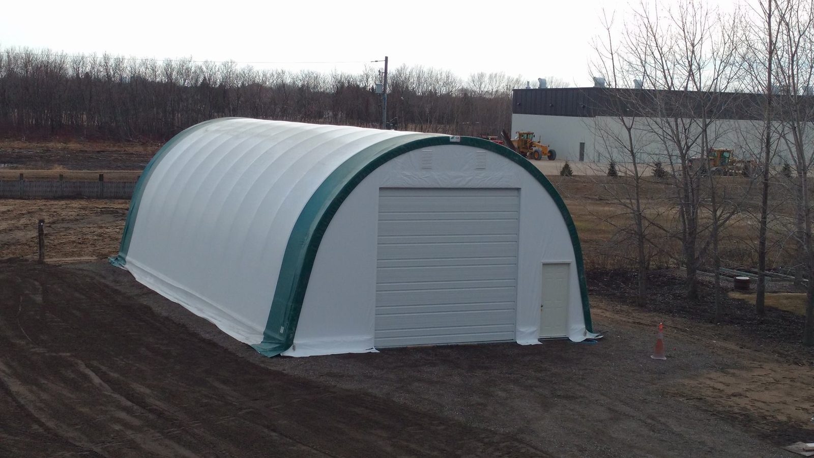 48m (157ft) x 55m Heavy Clear-Span Industrial Fabric Building (FB48)