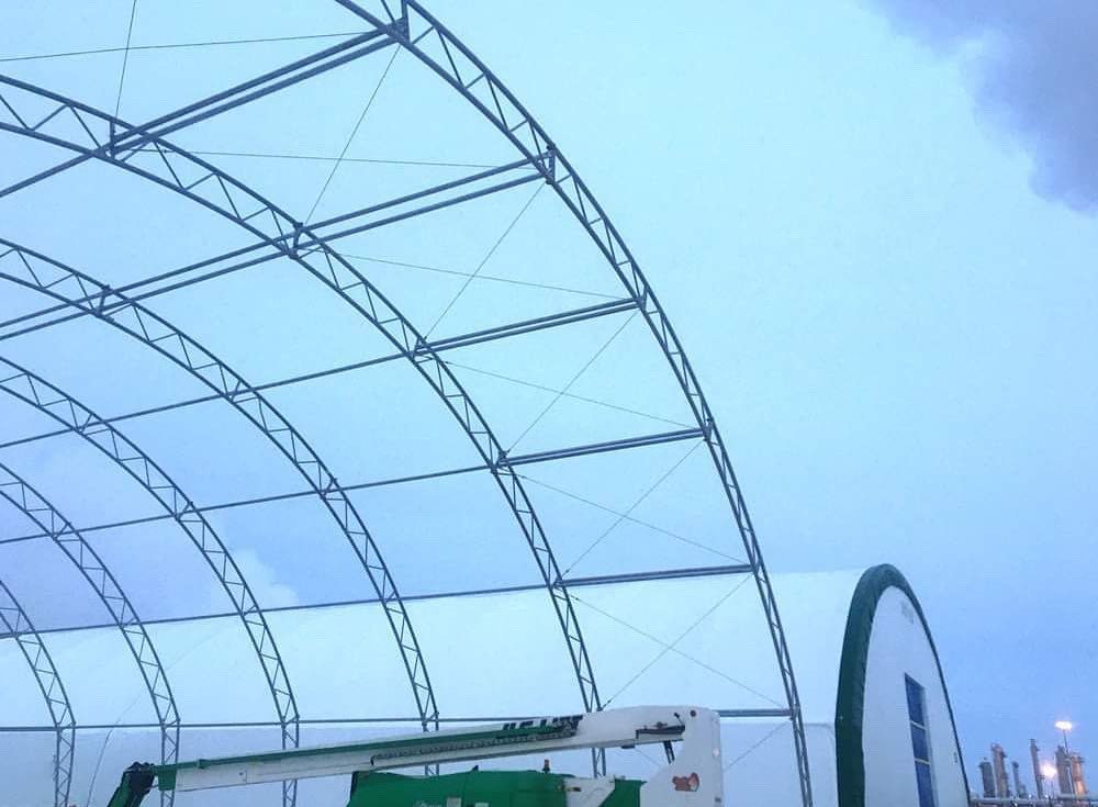 48m (157ft) x 225m Heavy Clear-Span Industrial Fabric Building (FB48)