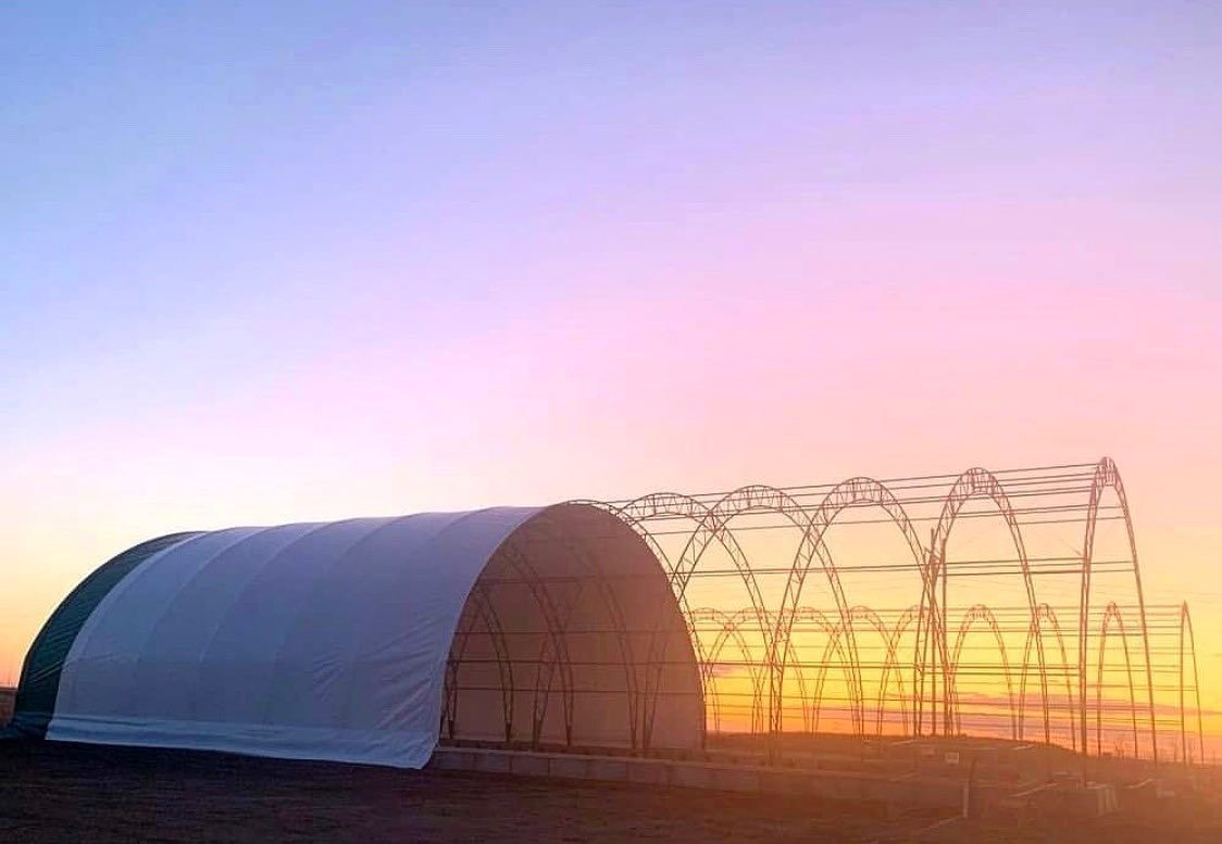 48m (157ft) x 250m Heavy Clear-Span Industrial Fabric Building (FB48)