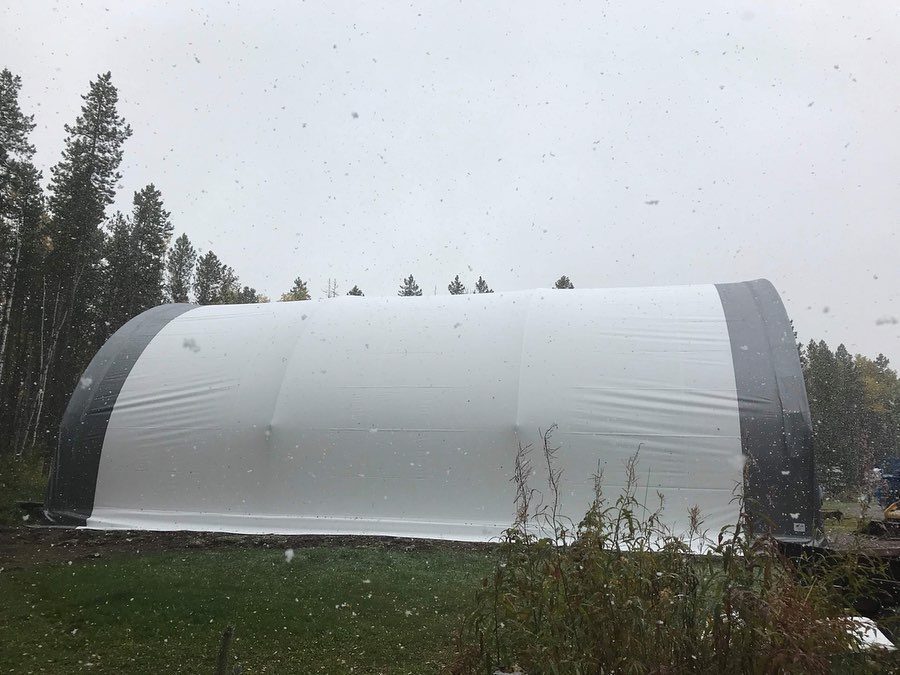 48m (157ft) x 280m Heavy Clear-Span Industrial Fabric Building (FB48)