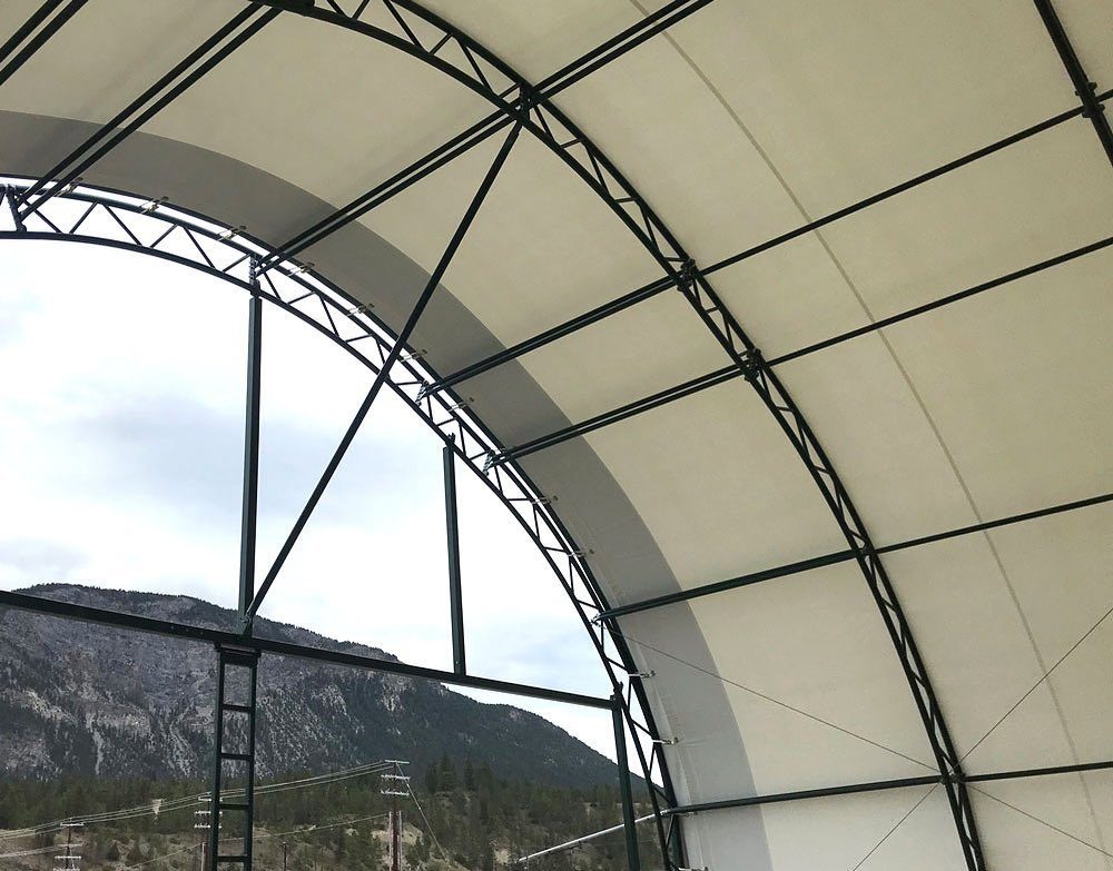 50m (164ft) x 40m Heavy Clear-Span Industrial Fabric Building (FB50)