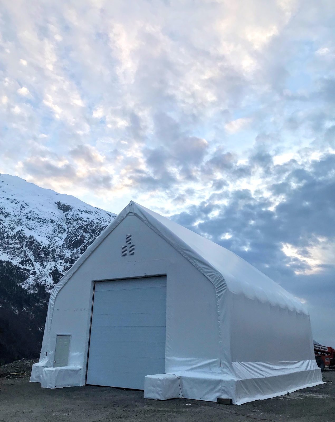 55m (180ft) x 40m Heavy Clear-Span Industrial Fabric Building (FB55)
