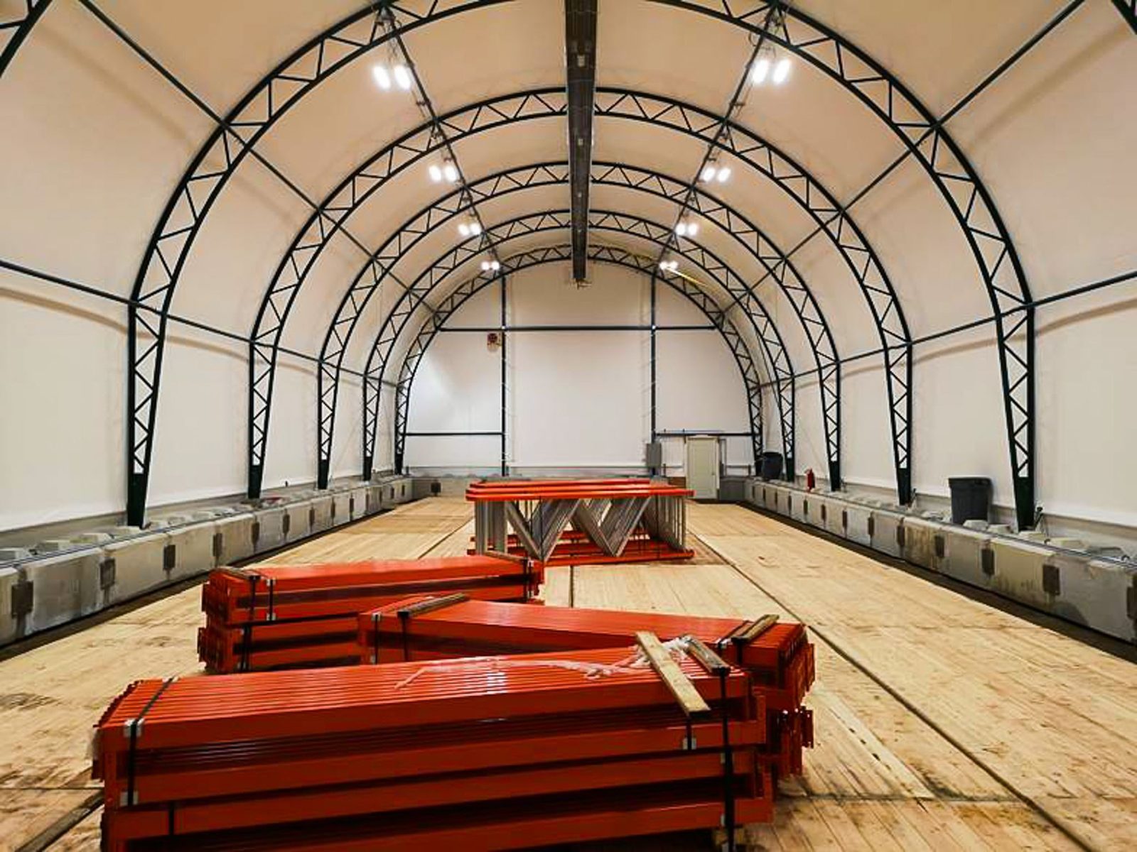 60m (200ft) x 55m Heavy Clear-Span Industrial Fabric Building (FB60)