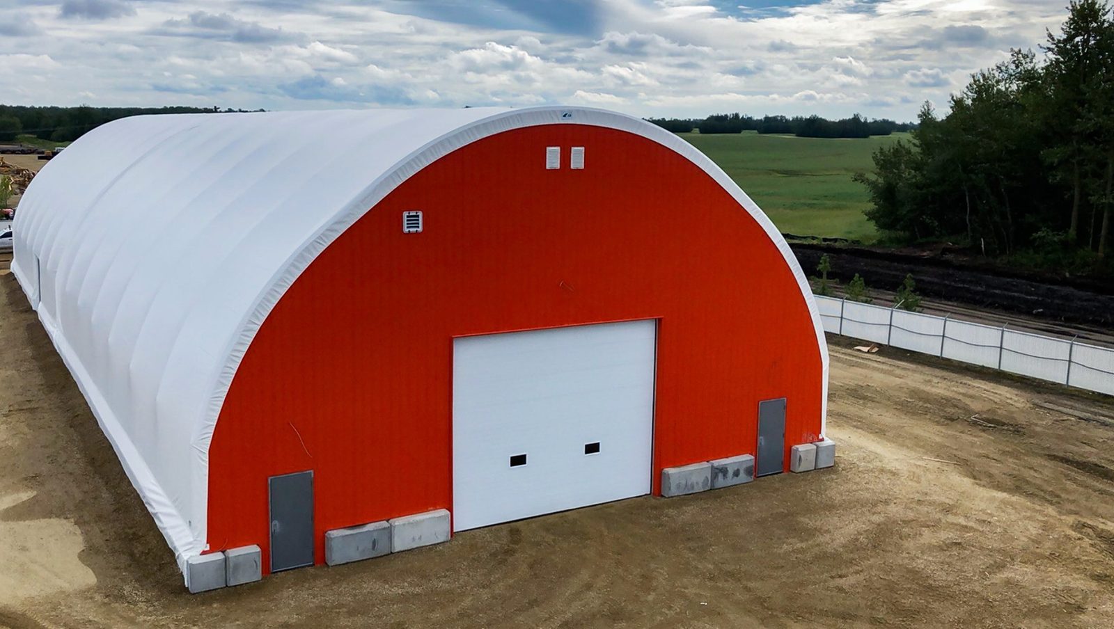 60m (200ft) x 225m Heavy Clear-Span Industrial Fabric Building (FB60)