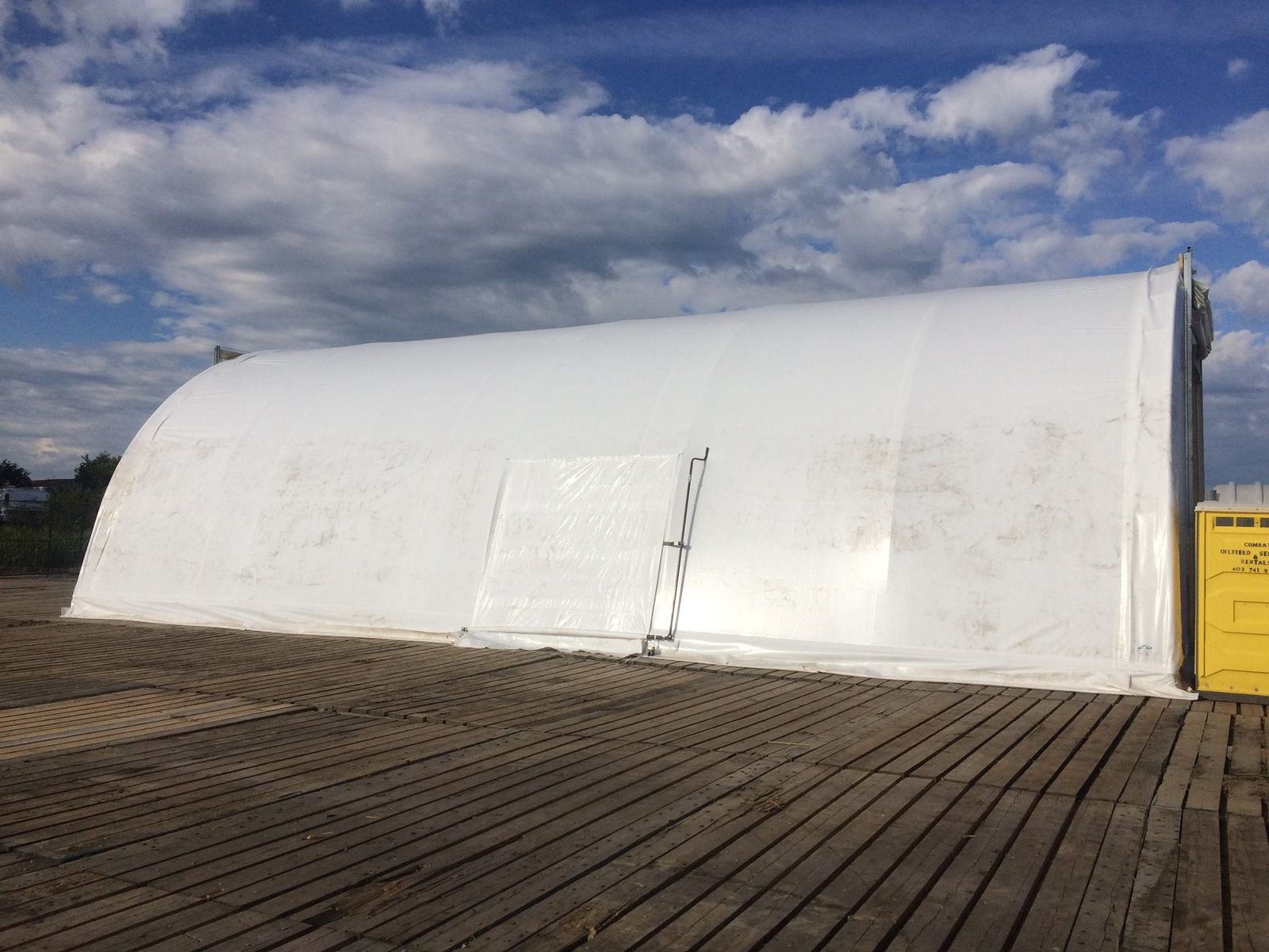 60m (200ft) x 250m Heavy Clear-Span Industrial Fabric Building (FB60)