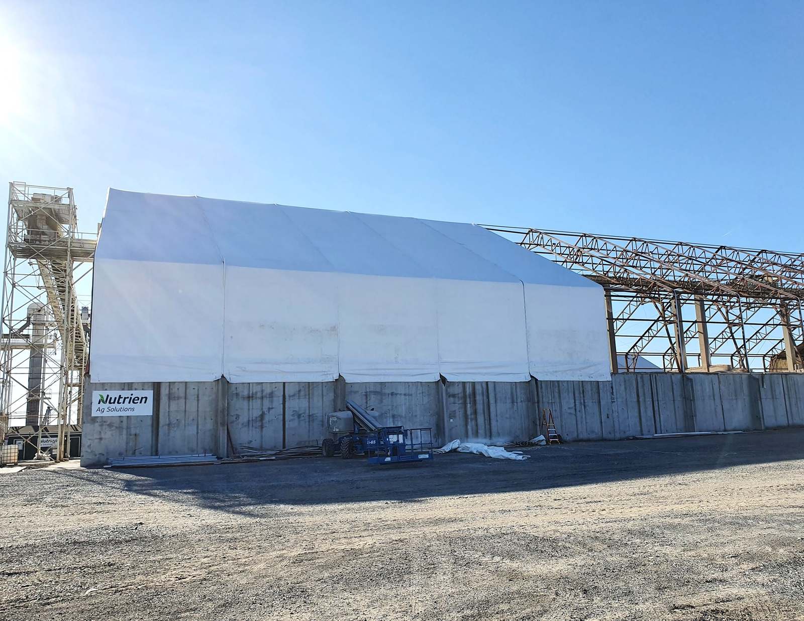 65m (213ft) x 115m Heavy Clear-Span Industrial Fabric Building (FB65)