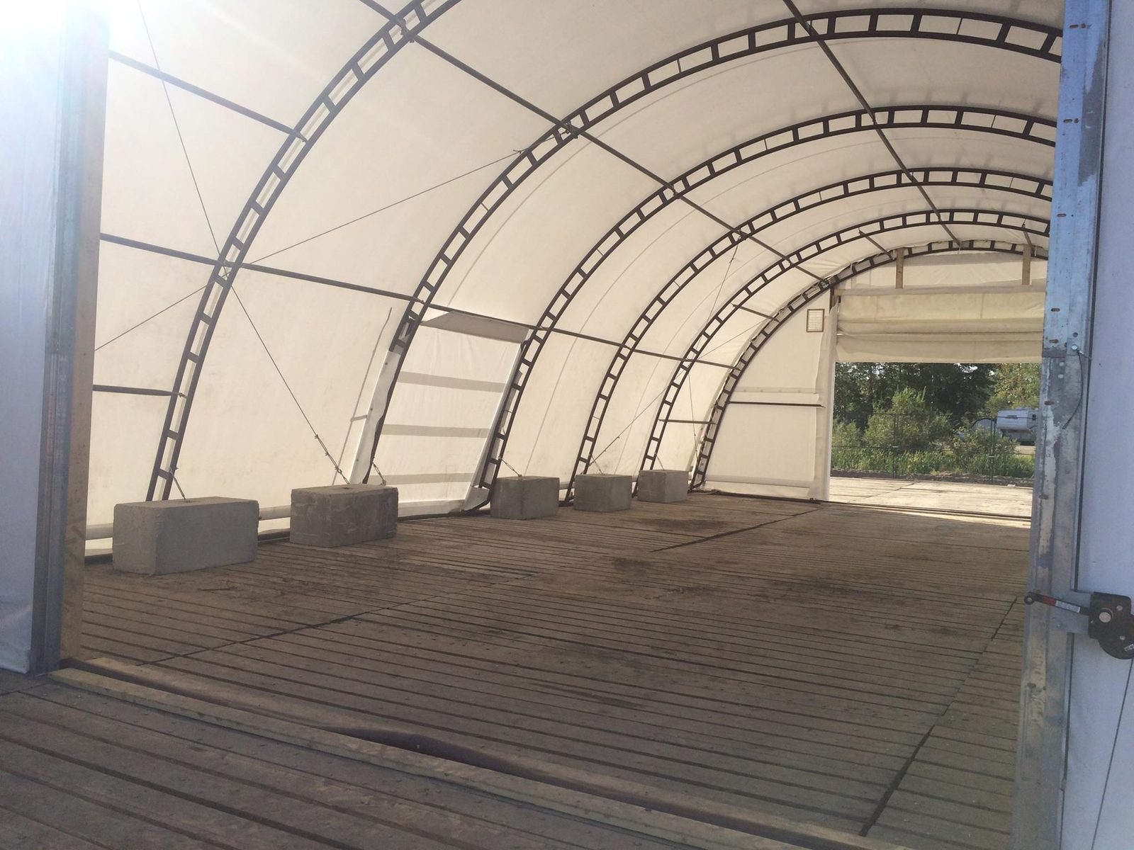 70m (230ft) x 115m Heavy Clear-Span Industrial Fabric Building (FB70)