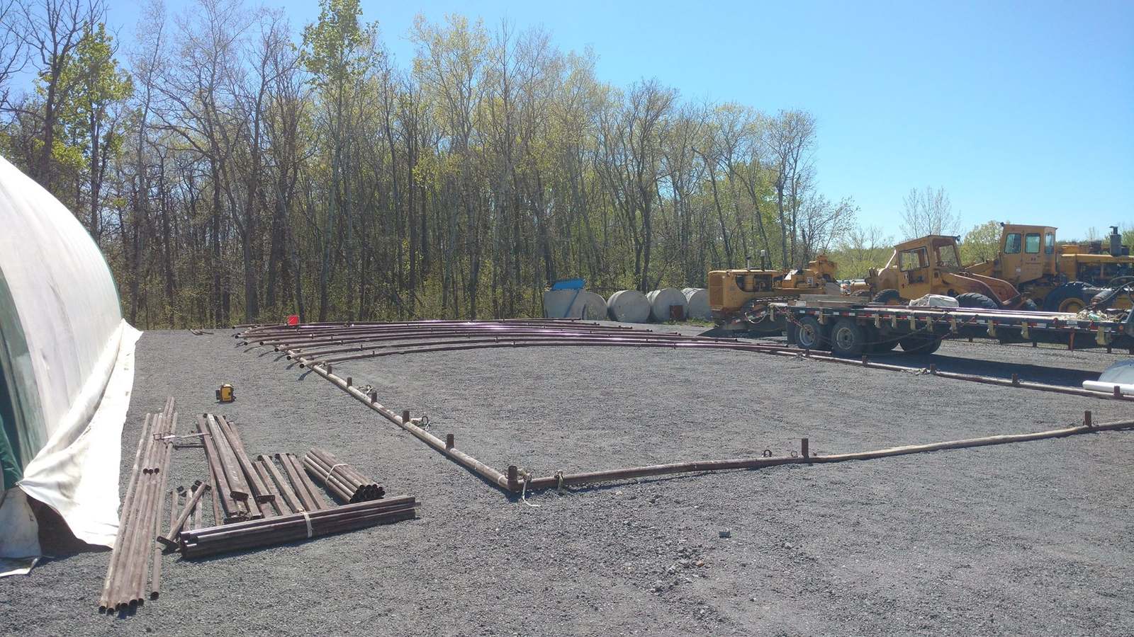 75m (246ft) x 175m Heavy Clear-Span Industrial Fabric Building (FB75)