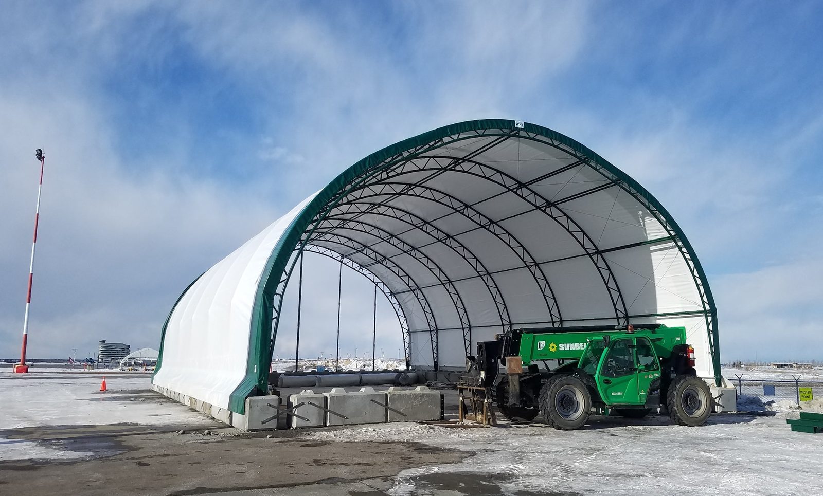 80m (262ft) x 25m Heavy Clear-Span Industrial Fabric Building (FB80)