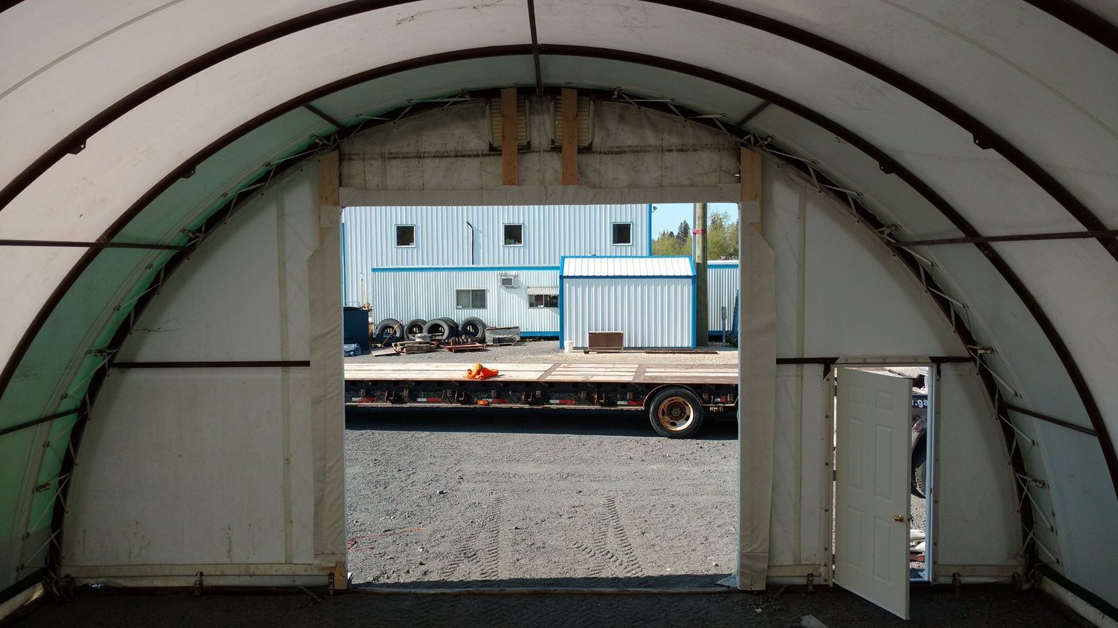 80m (262ft) x 55m Heavy Clear-Span Industrial Fabric Building (FB80)