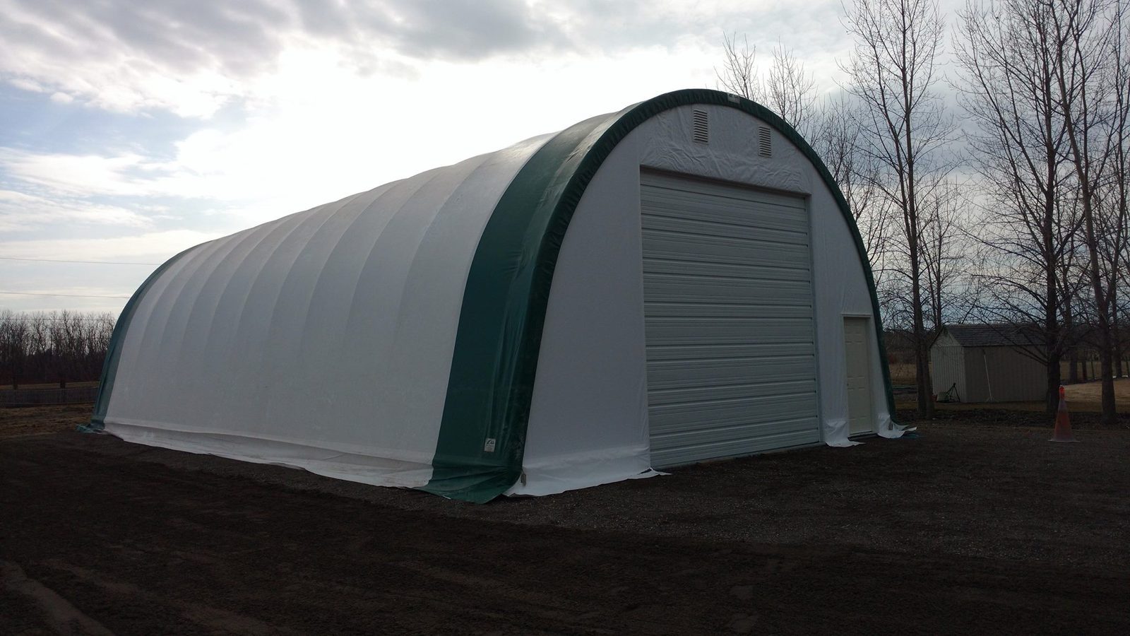 45m (148ft) Non-Standard Lithium Brine Rotary Kiln Canopy - 60m Length