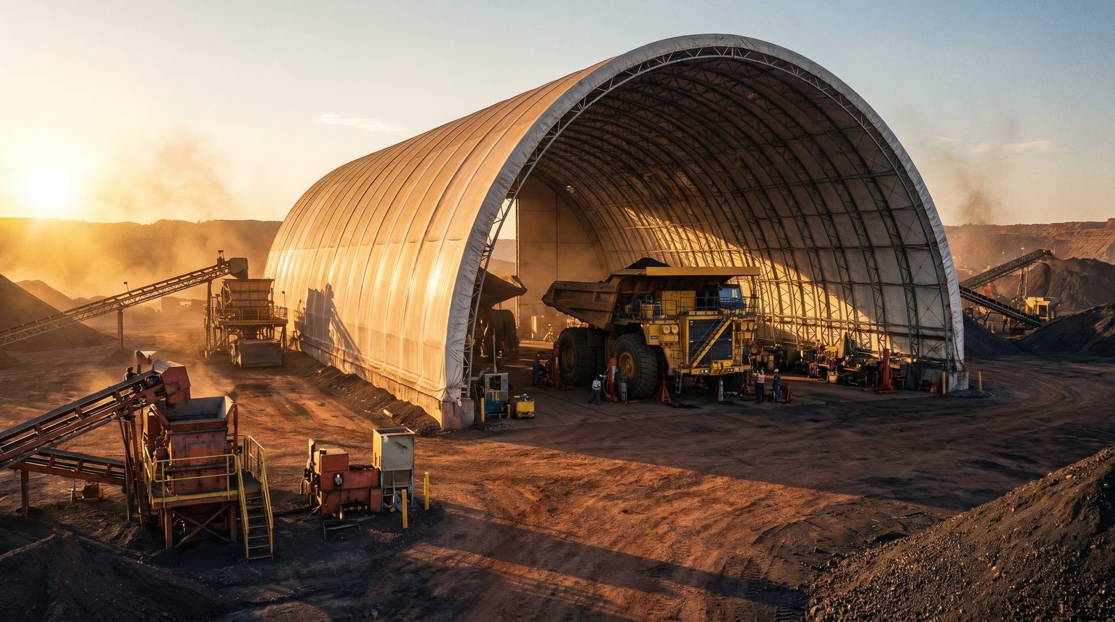 Open-Pit Mining Heavy Maintenance