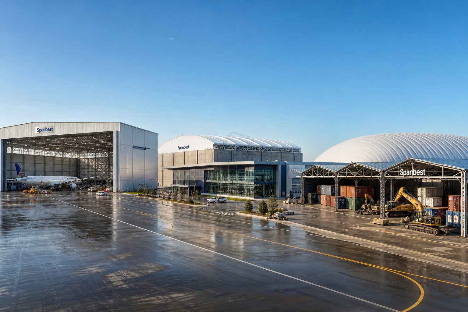 SPANBEST clear-span industrial building systems