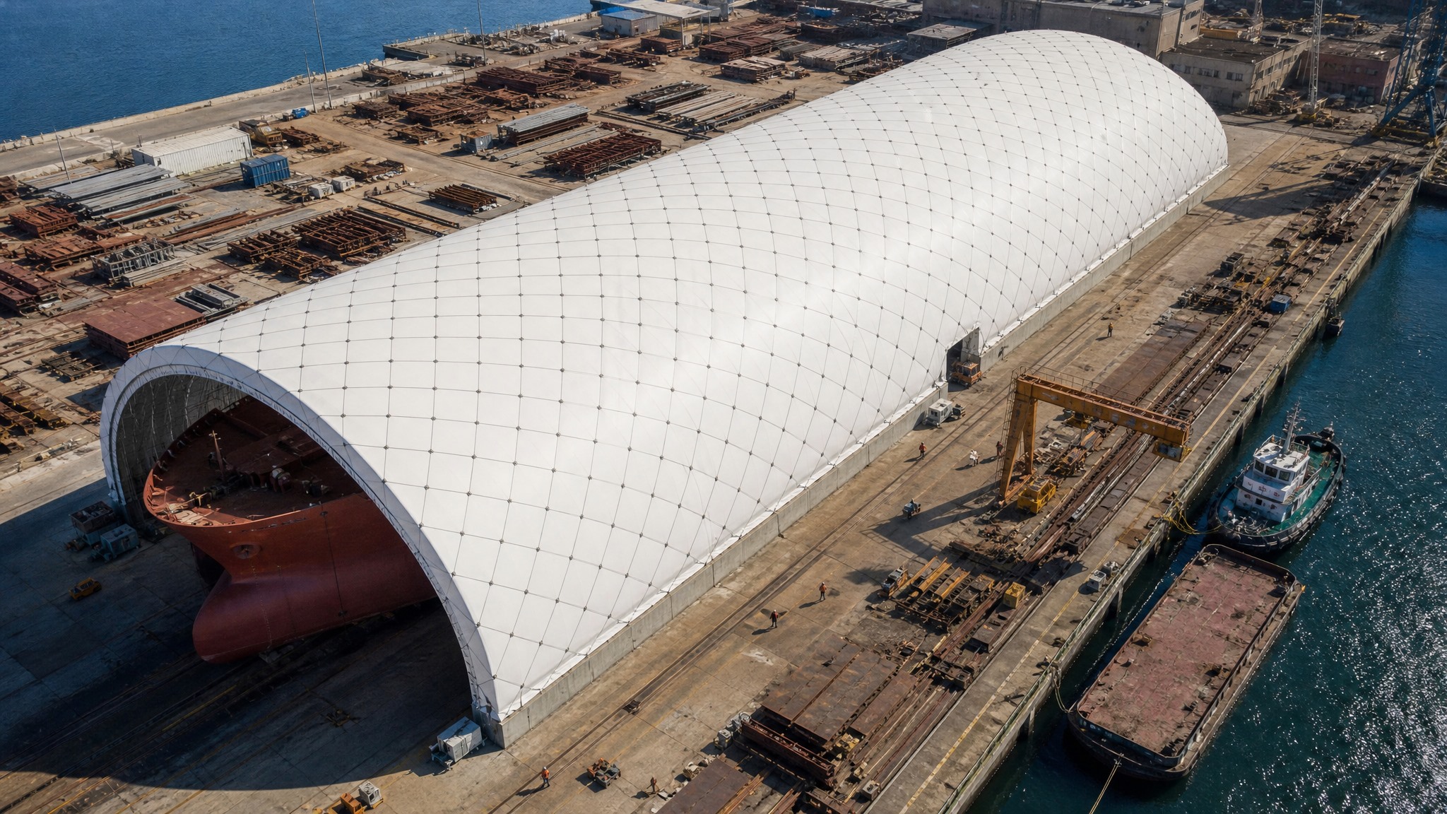 大型船舶维修/建造 (large commercial ship repair and construction)