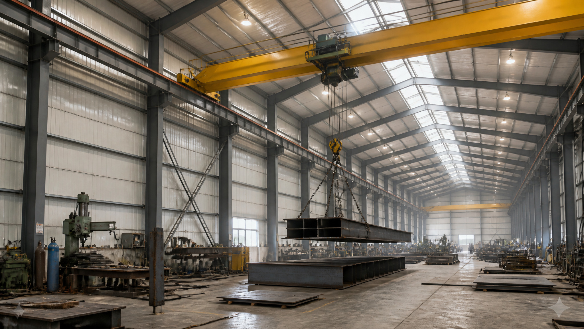 Bridge-Crane Heavy Steel Workshop