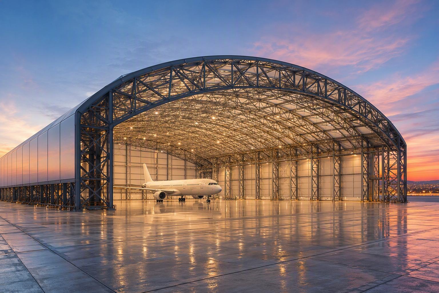 Turkish Technic Widebody Aircraft MRO Apron Facility