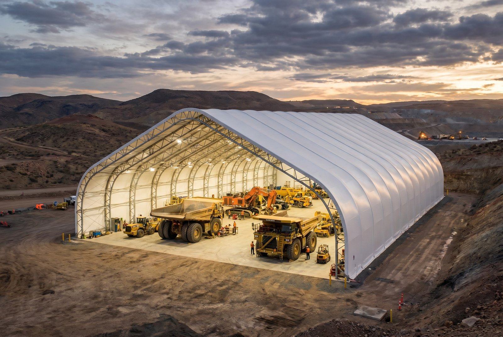 Steel vs Fabric Structural Frame